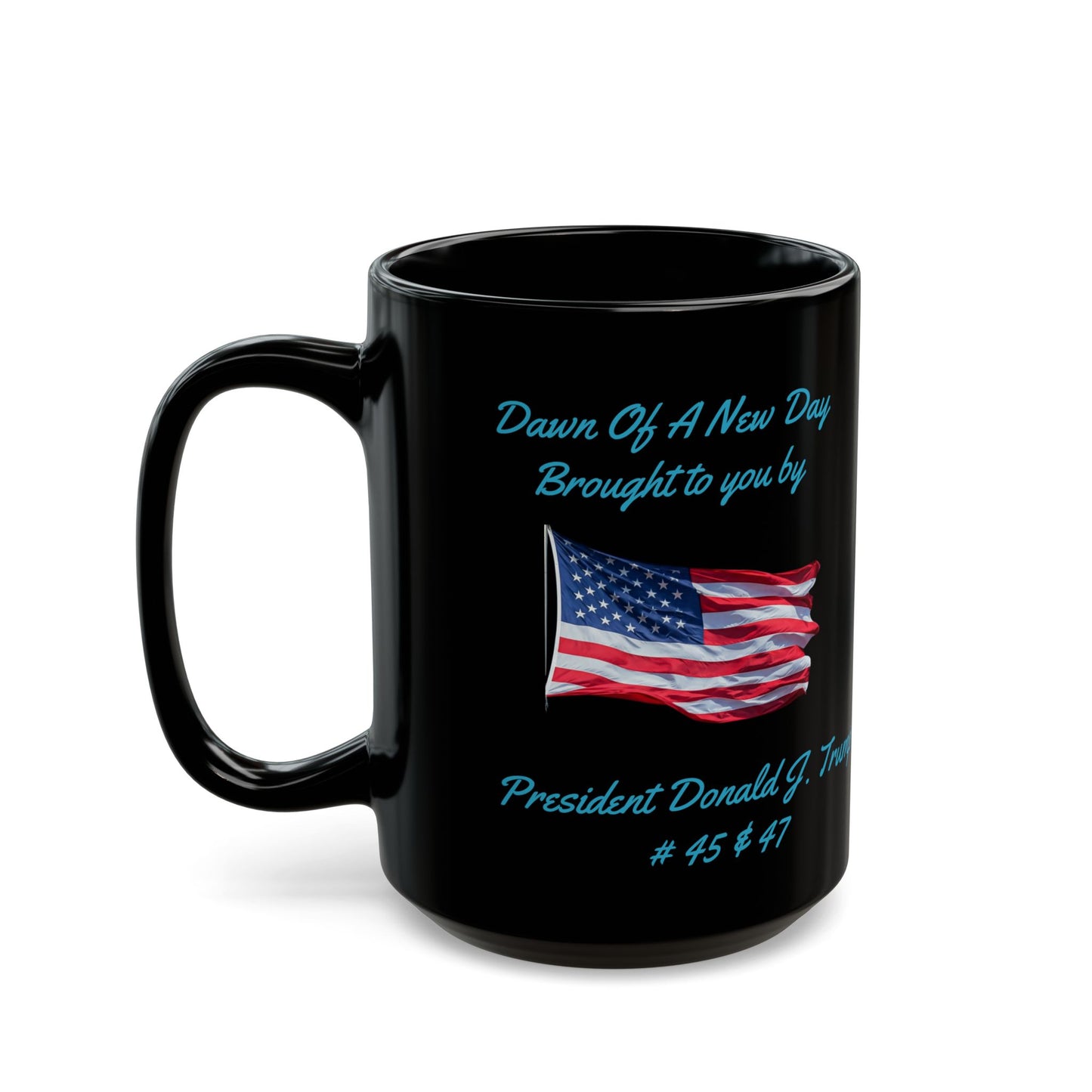 Dawn of a New Day Black Mug (11oz 15oz)