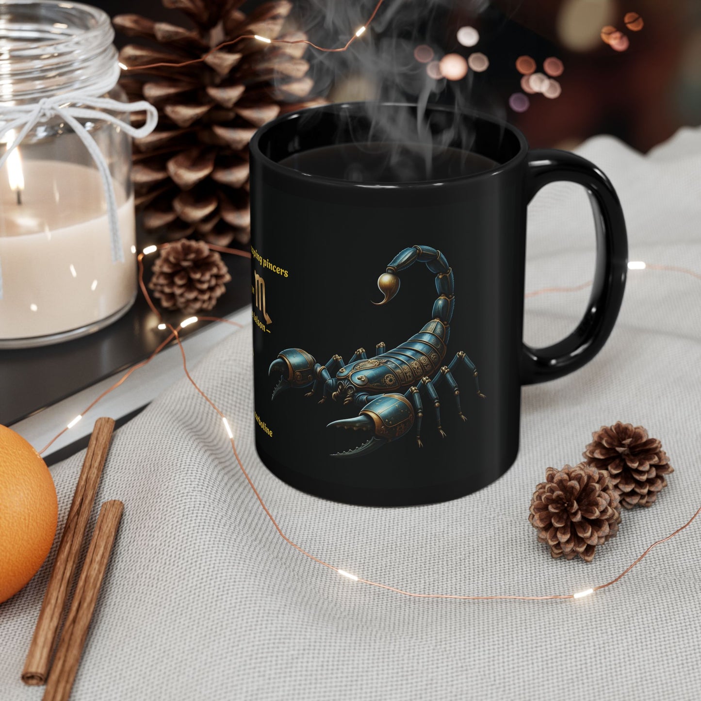 Scorpion Mug with Mechanical Effects and Interesting Facts