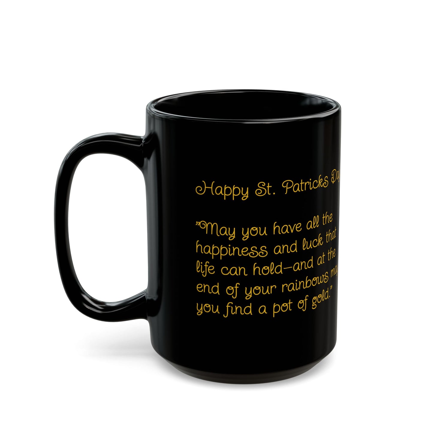 Irish Blessing - Pot of Gold Design