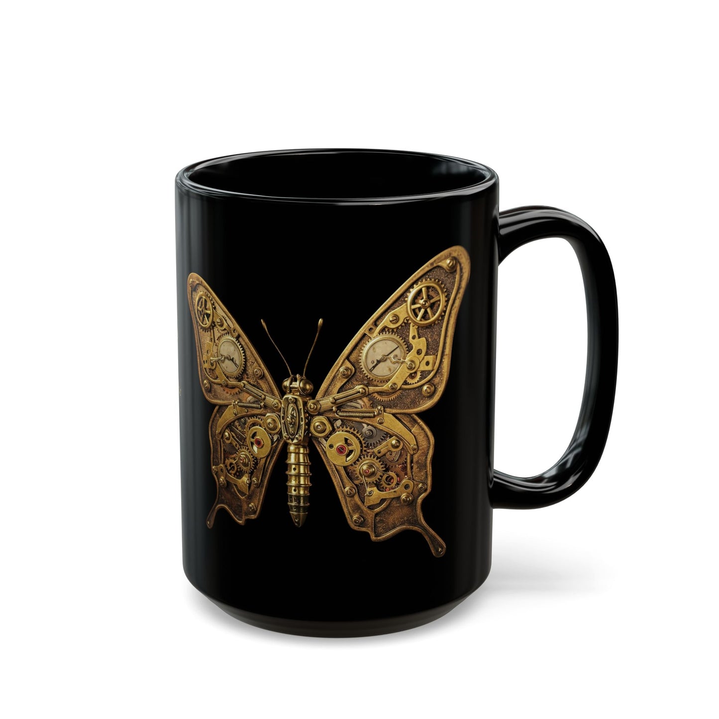 The Symbolism of Butterflies Black Mug (11oz, 15oz)