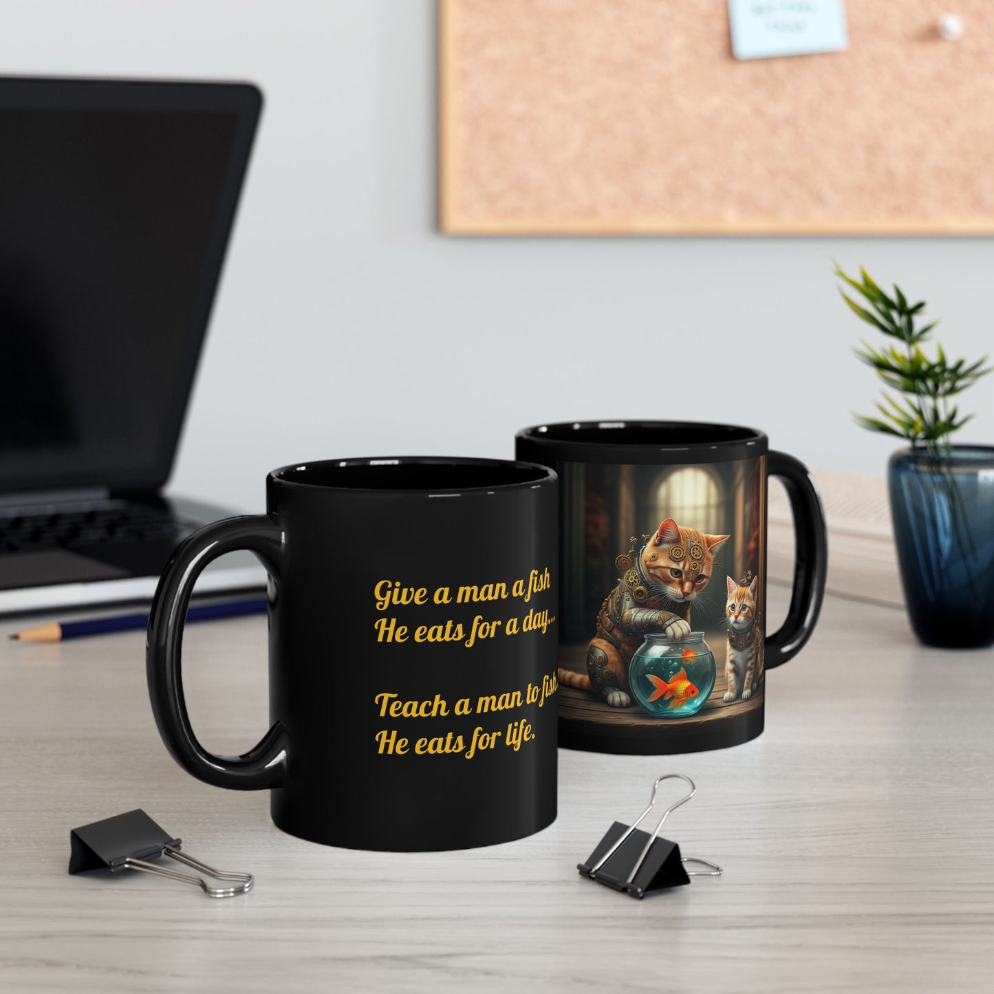 Give A Man A Fish (11oz, 15oz)