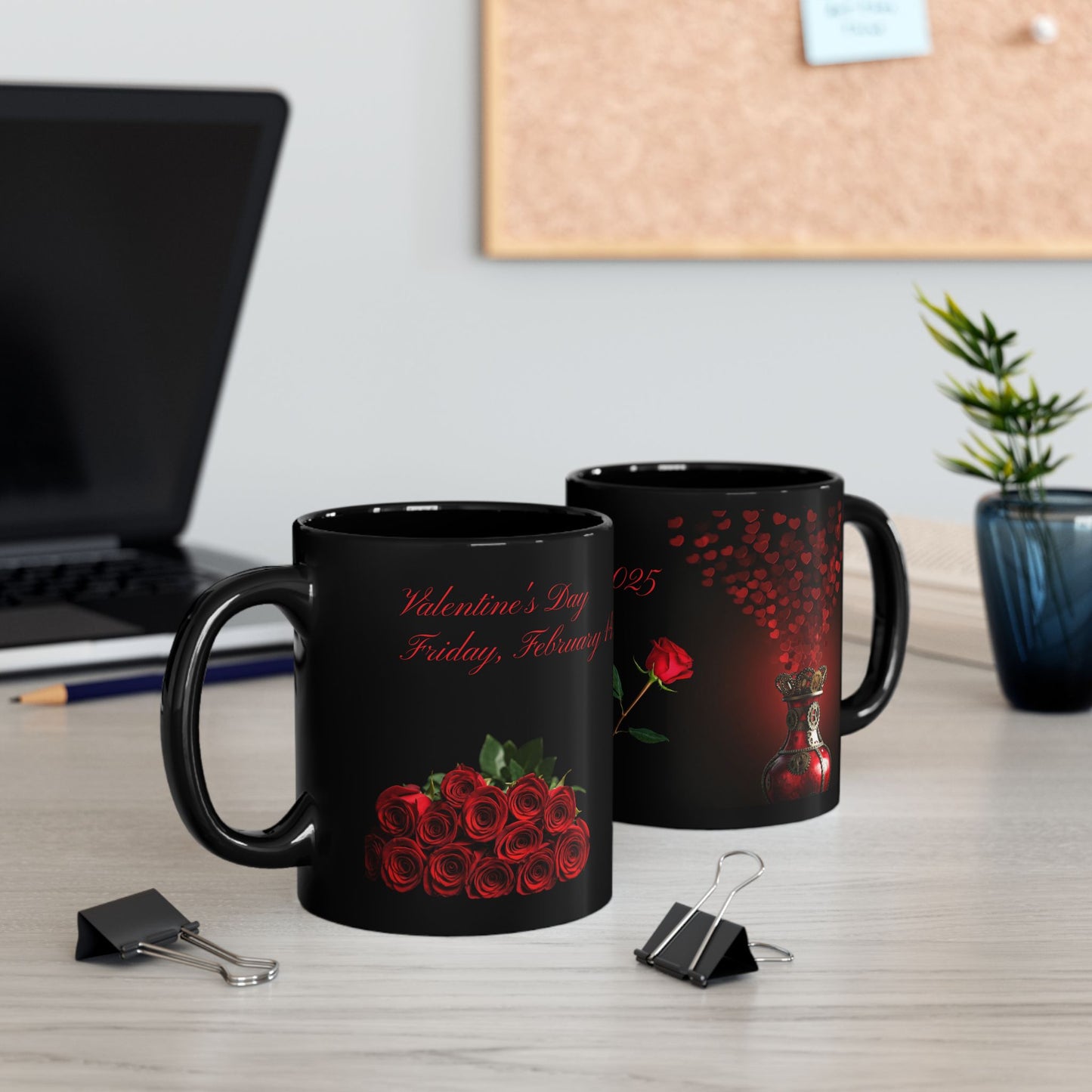 Valentine's Day Roses For All Mug (11oz, 15oz)