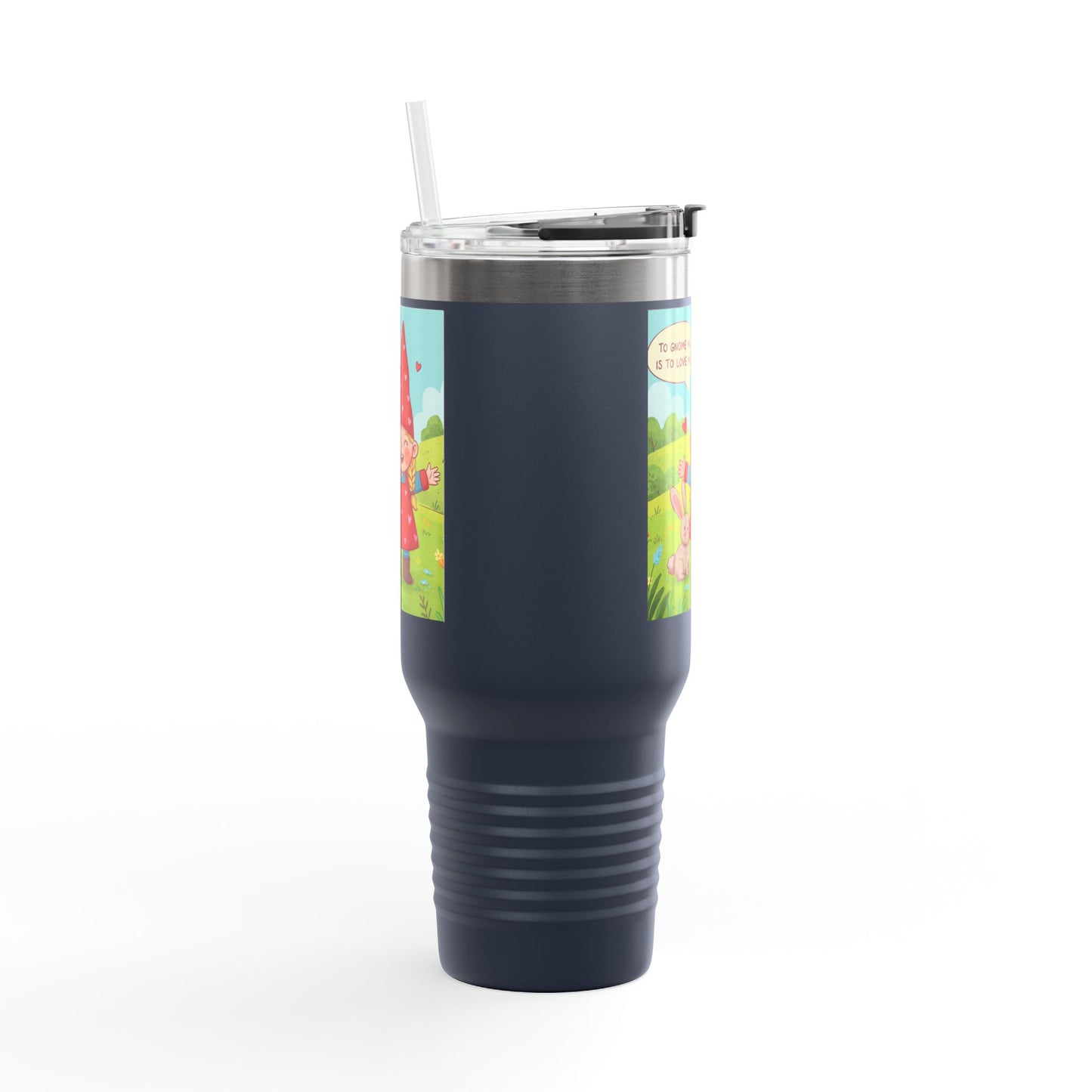 To Gnome Me... is to Love Me! Insulated Travel Mug, 40oz
