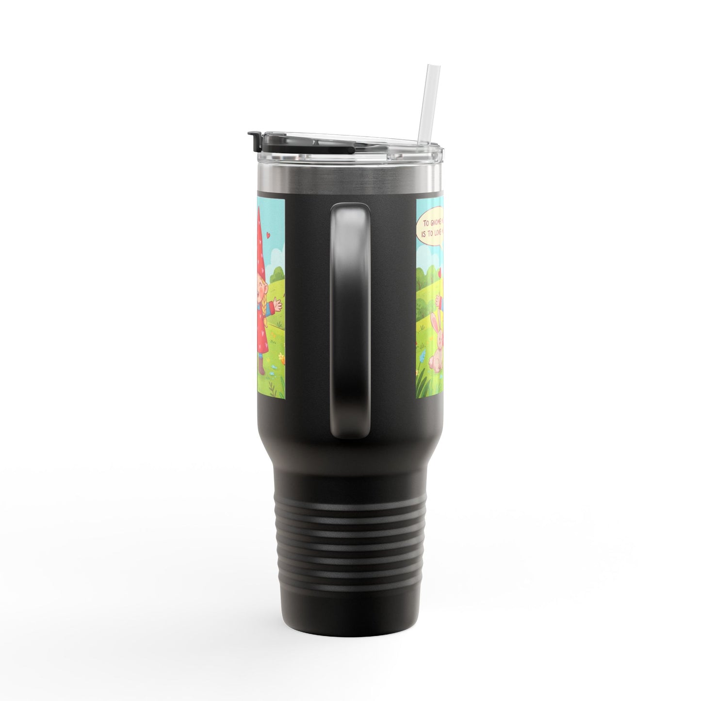 To Gnome Me... is to Love Me! Insulated Travel Mug, 40oz