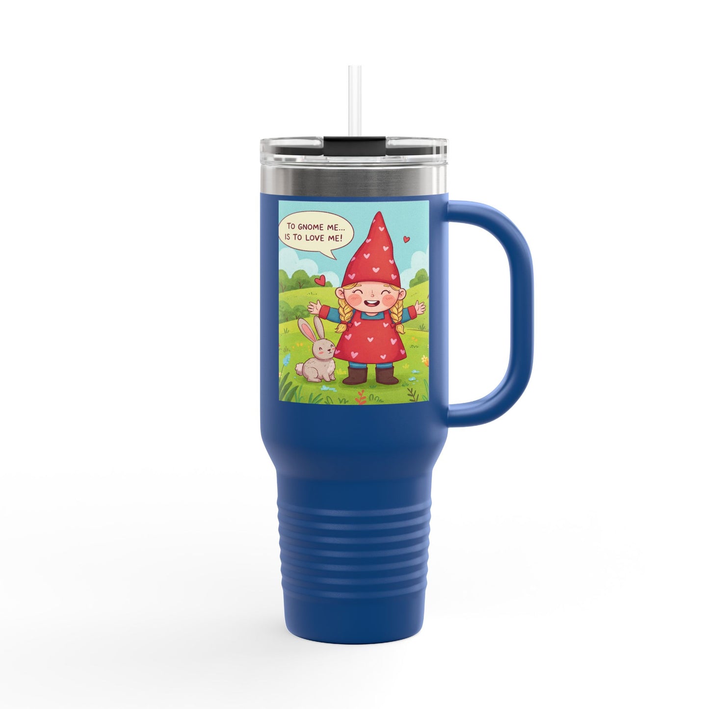 To Gnome Me... is to Love Me! Insulated Travel Mug, 40oz