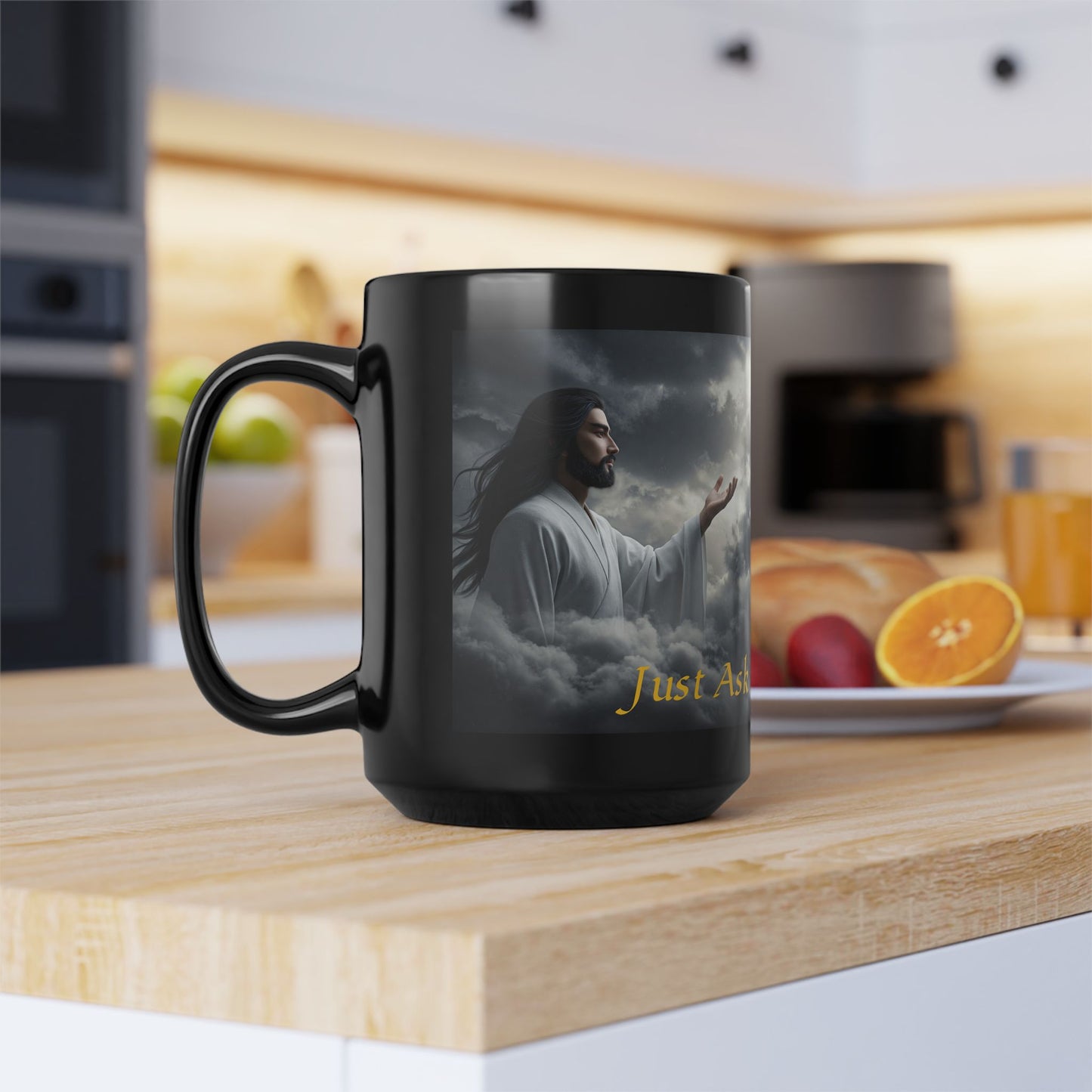 WWJD - Just Ask Mug, (11oz, 15oz)