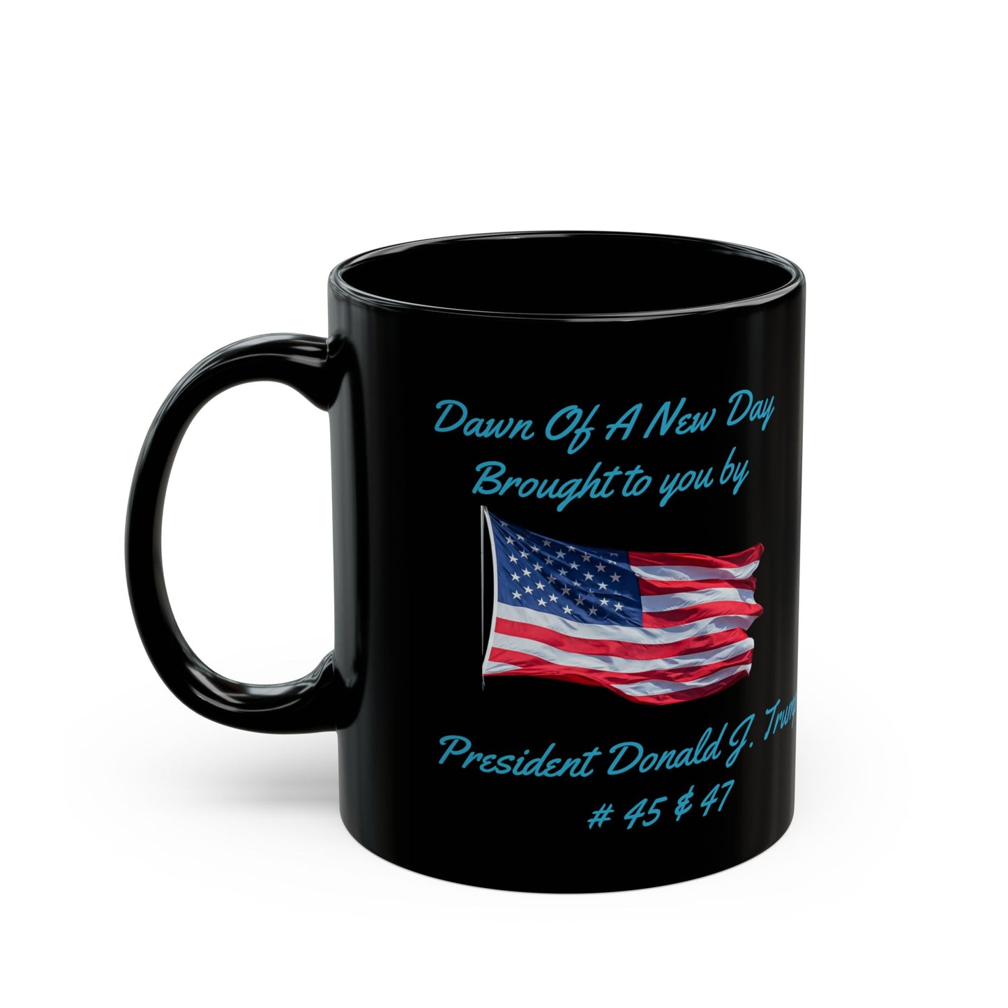 Dawn of a New Day Black Mug (11oz 15oz)