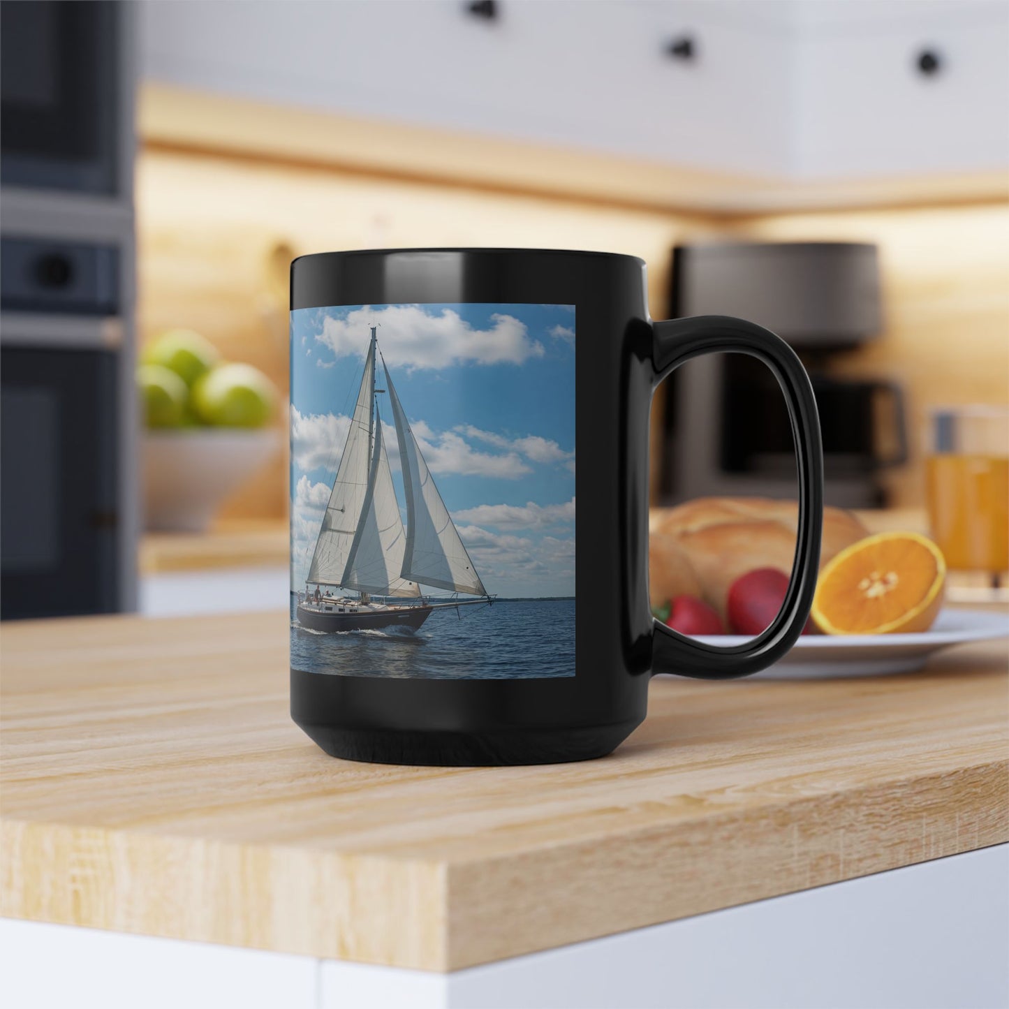 Sailing away to neverland - Sailboat serene scene