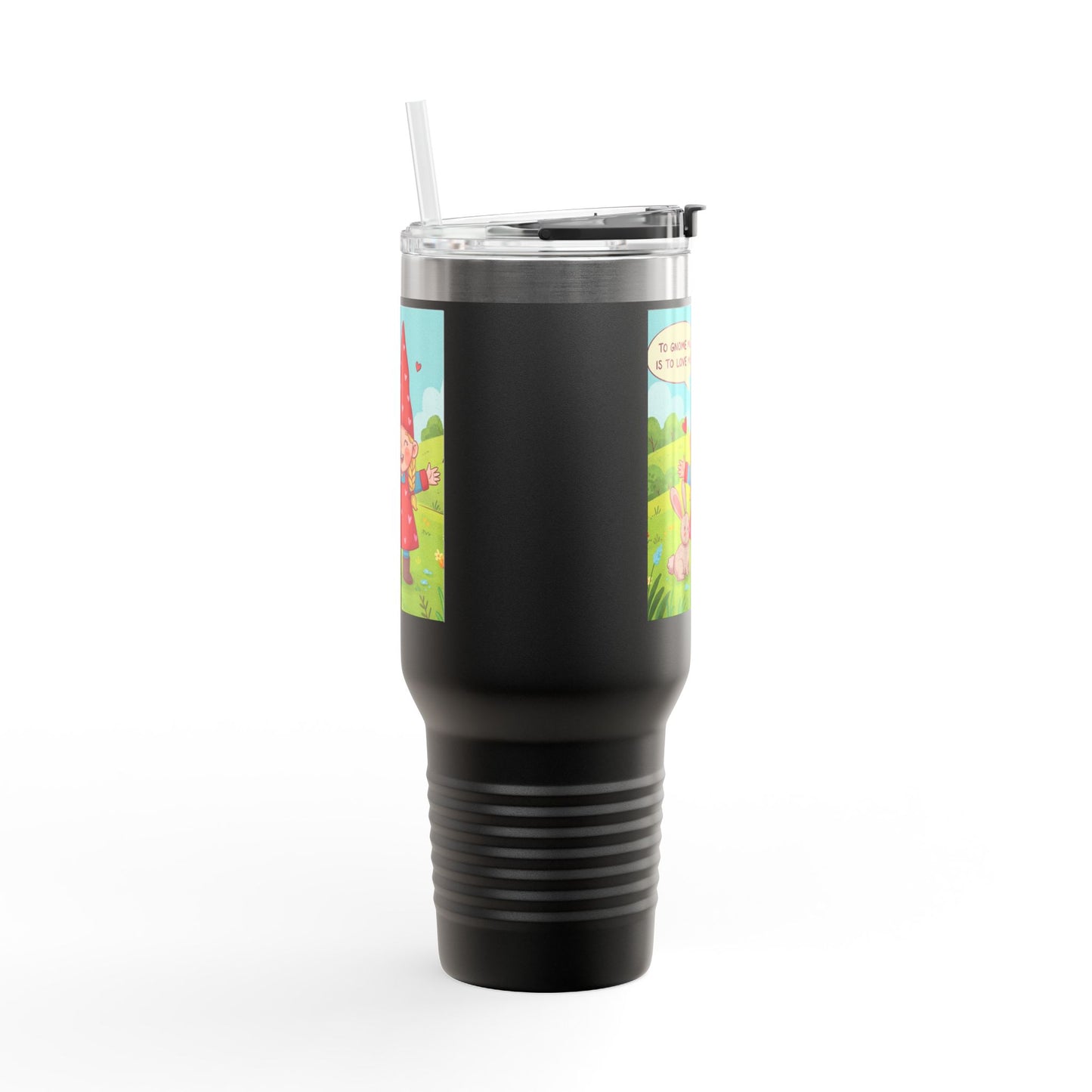 To Gnome Me... is to Love Me! Insulated Travel Mug, 40oz