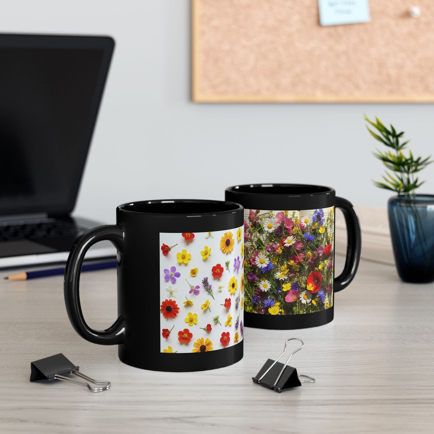 Wildflowers Mix Mug, (11oz, 15oz)