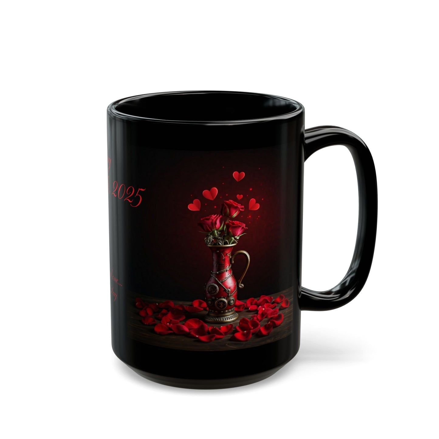 Valentine's Day Reflection Mug, Romantic Quote Coffee Cup, (11oz, 15oz)