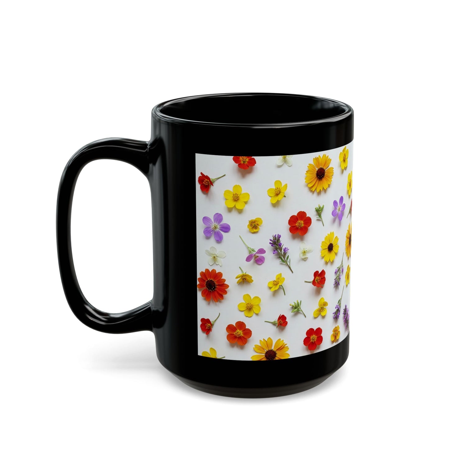 Wildflowers Mix Mug, (11oz, 15oz)