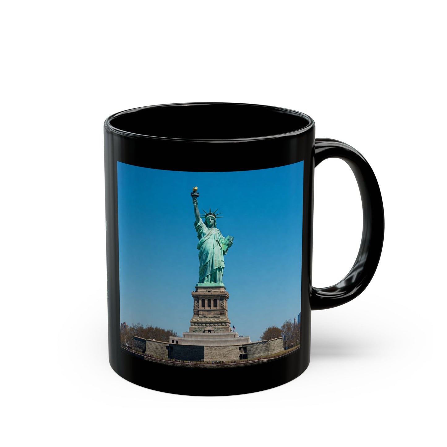 Statue Of Liberty Freedom Patriotic American Mug (11oz, 15oz)