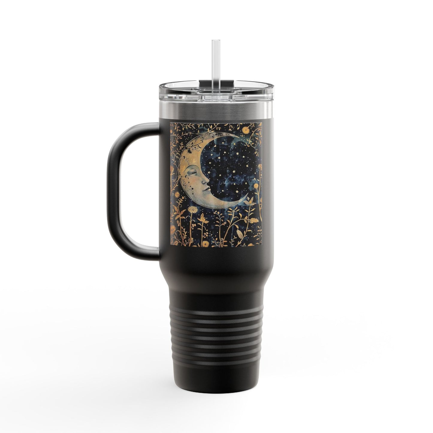 Celestial Moon Insulated Travel Mug, 40oz