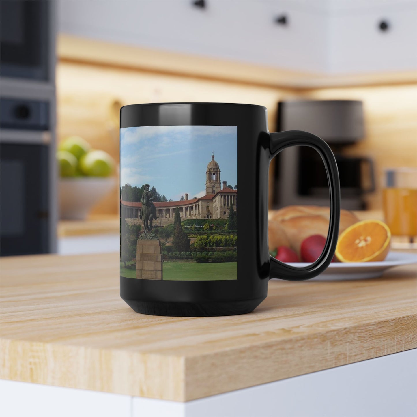 Union Building, South Africa Black Mug (11oz, 15oz)