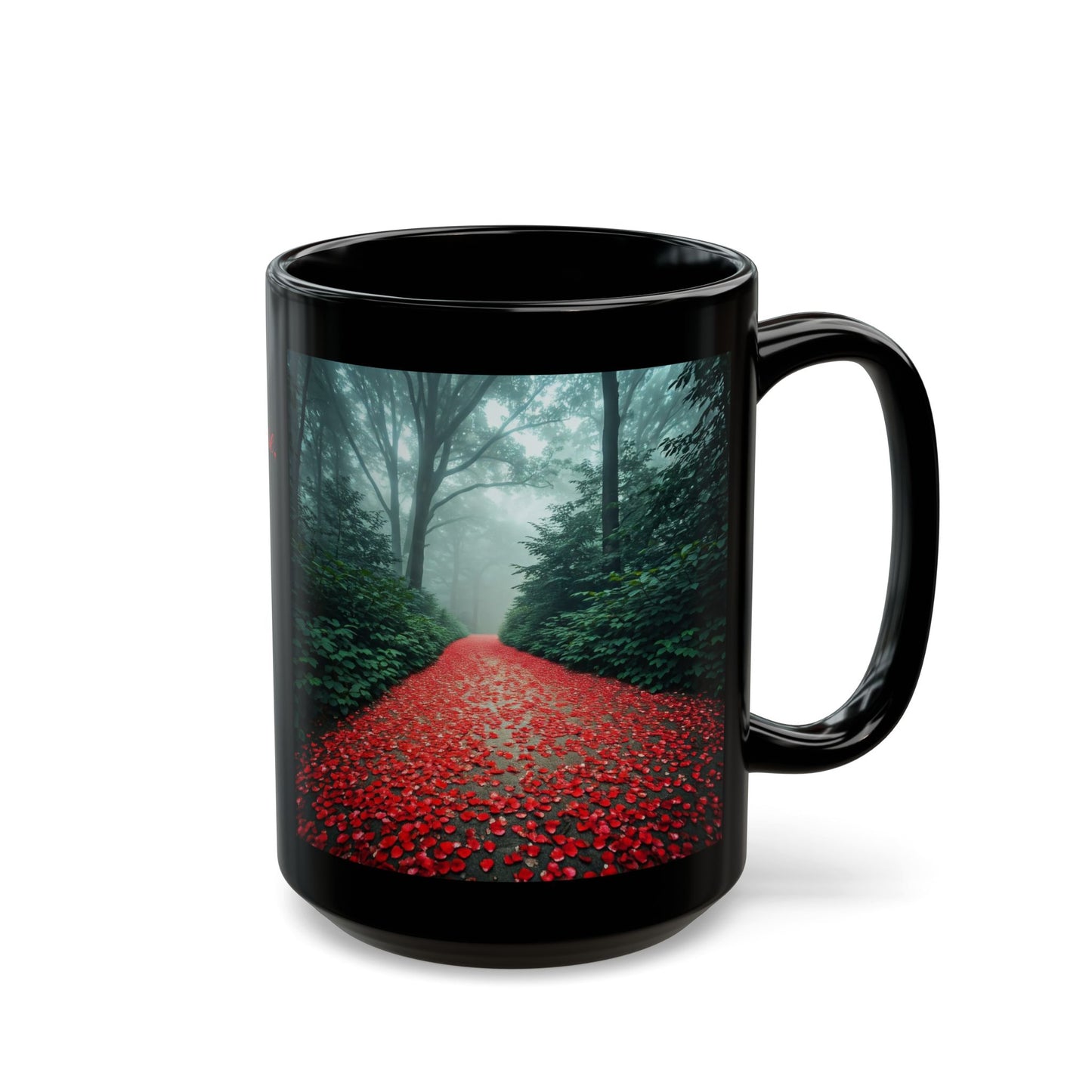 For Every Path You Choose Black Mug, Inspirational Quote, (11 oz, 15 oz)