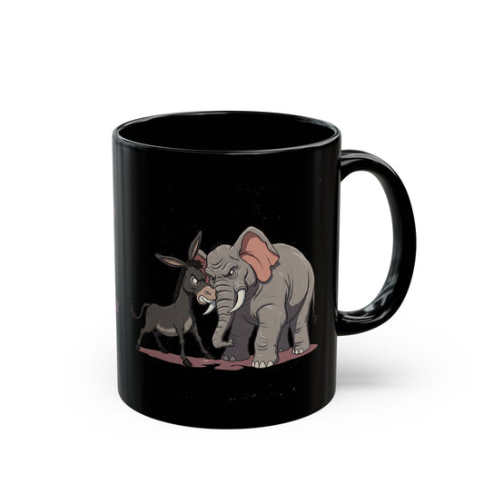 Political Negotiations Inspirational Quote Mug, (11oz 15oz)