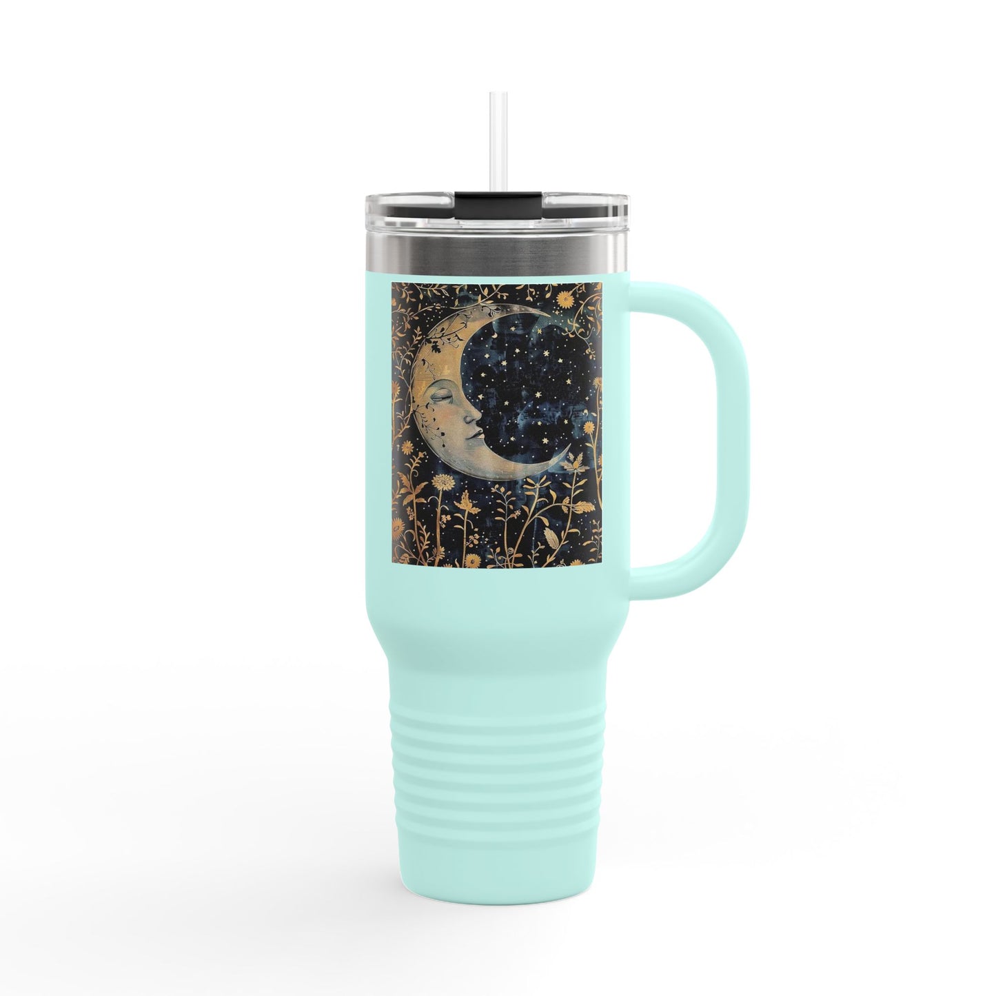 Celestial Moon Insulated Travel Mug, 40oz