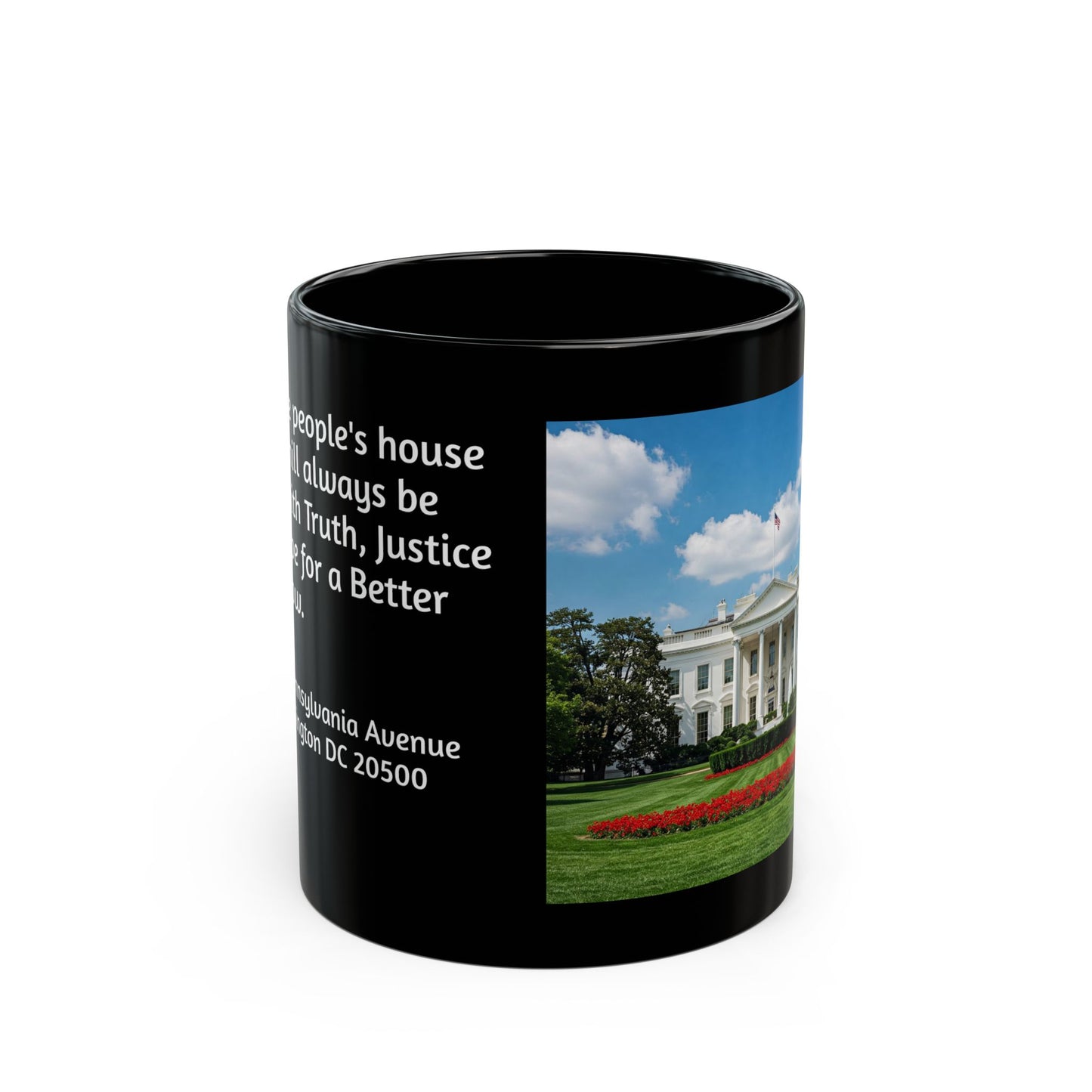 The White House, People's House Mug, (11oz, 15oz)
