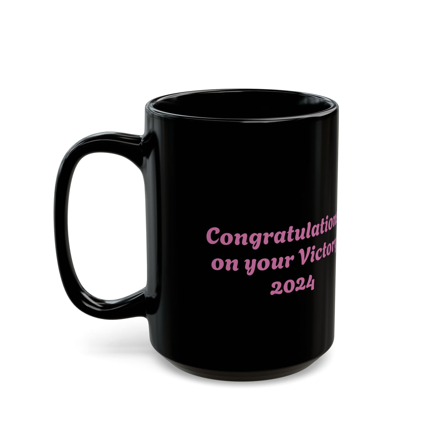 Pink Ribbon of Victory - 2024 Mug, Cancer Survivor Gift (11oz, 15oz)