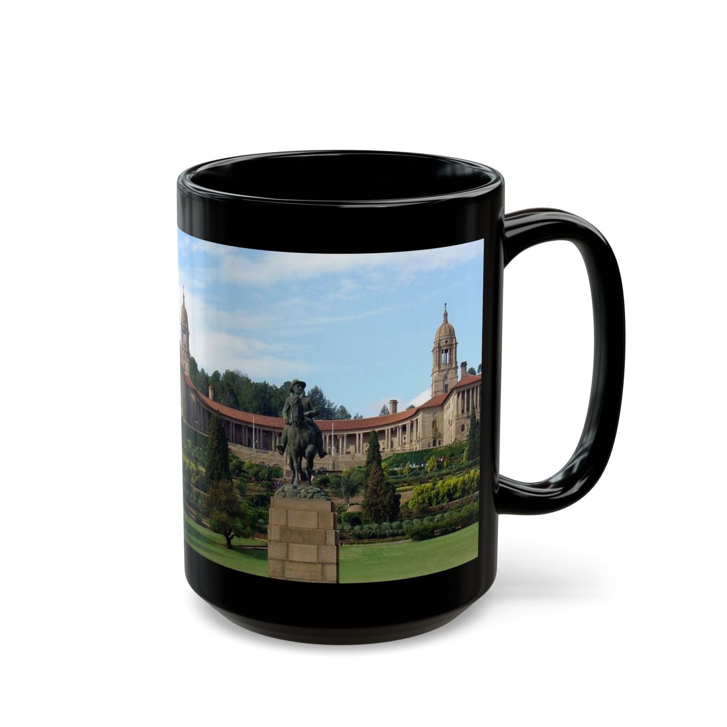 Union Building, South Africa Black Mug (11oz, 15oz)