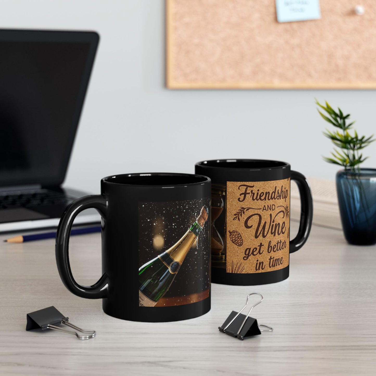 Friends and Wine Get Better in Time