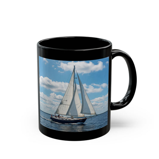 Sailing away to neverland - Sailboat serene scene