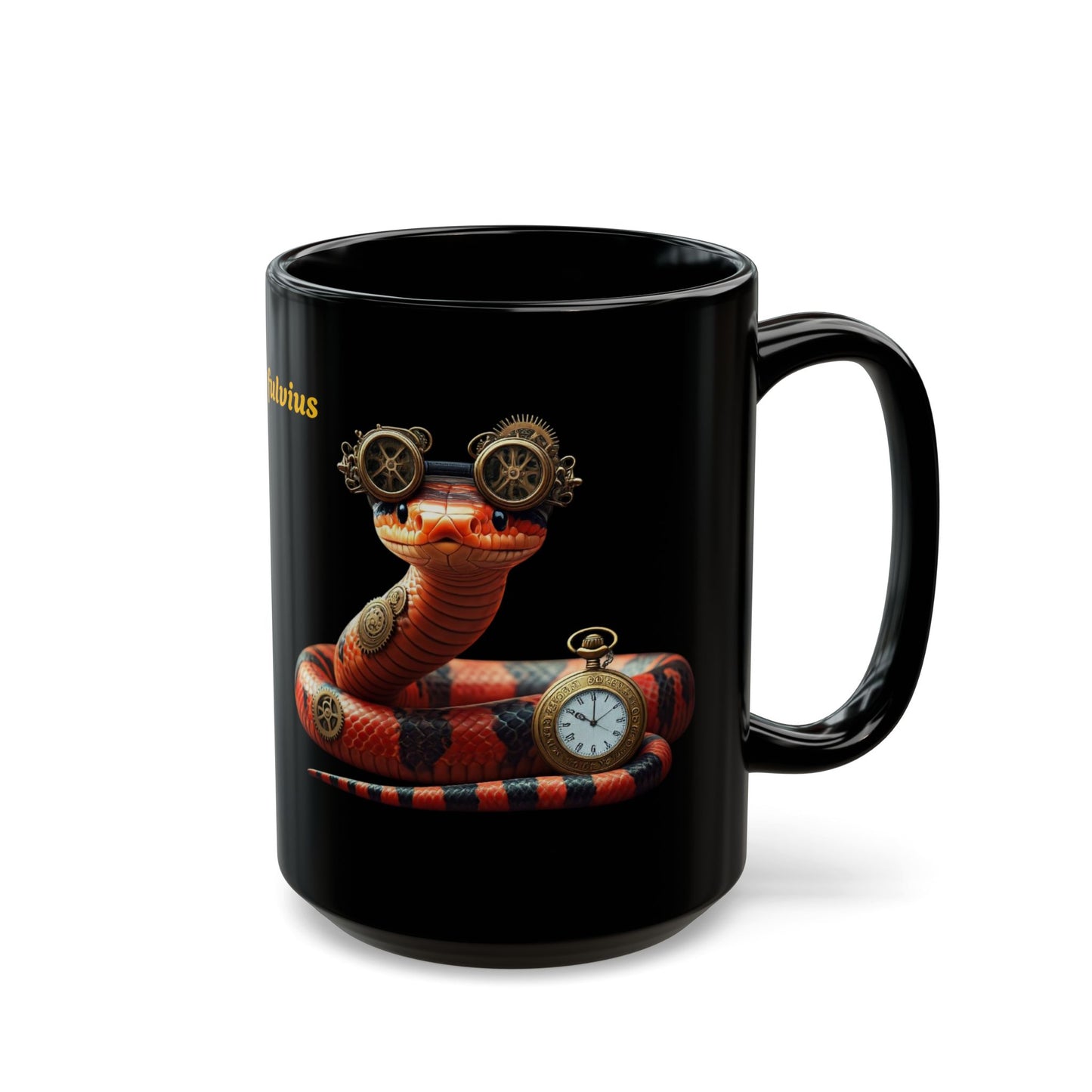 Steampunk Coral Snake Mug