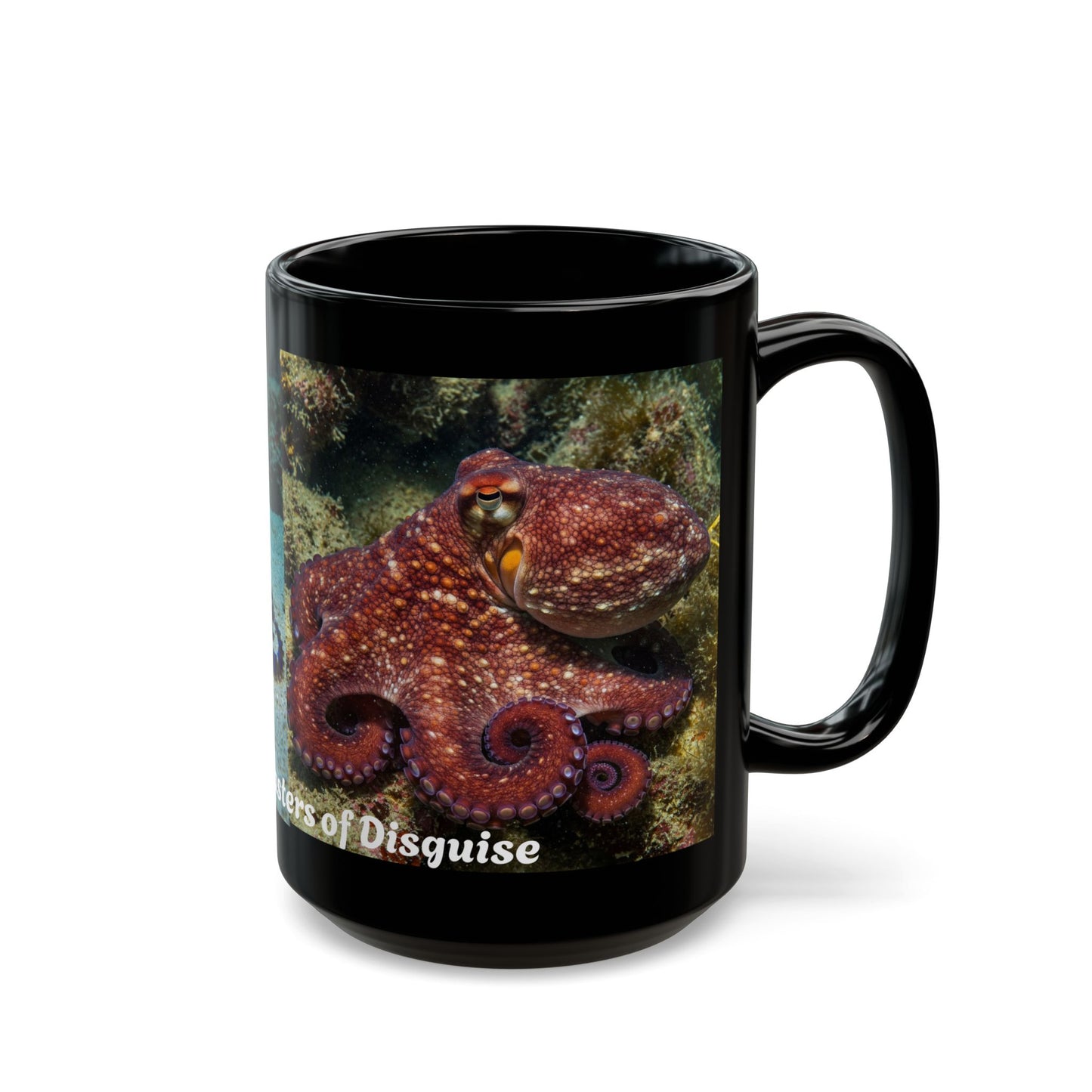 Majestic Octopuses Black Mug (11oz, 15oz)