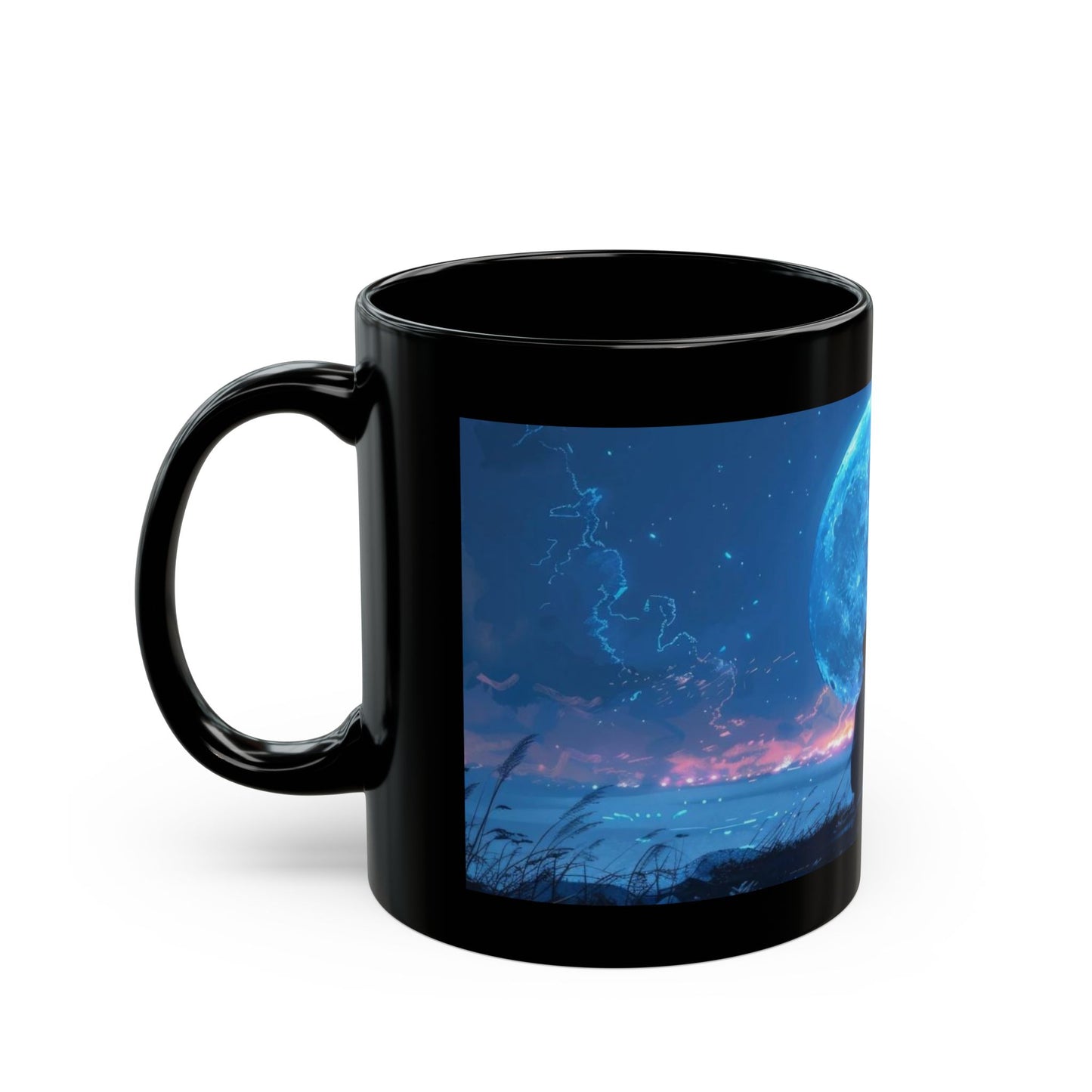 Moonlight romantic scenescape