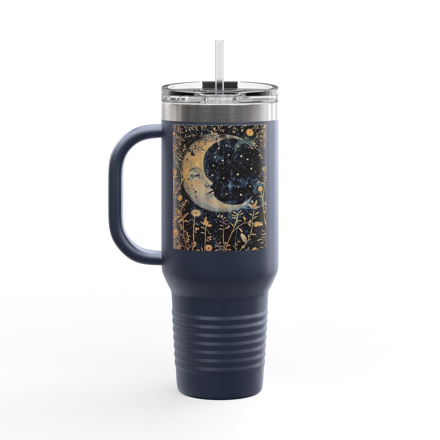 Celestial Moon Insulated Travel Mug, 40oz