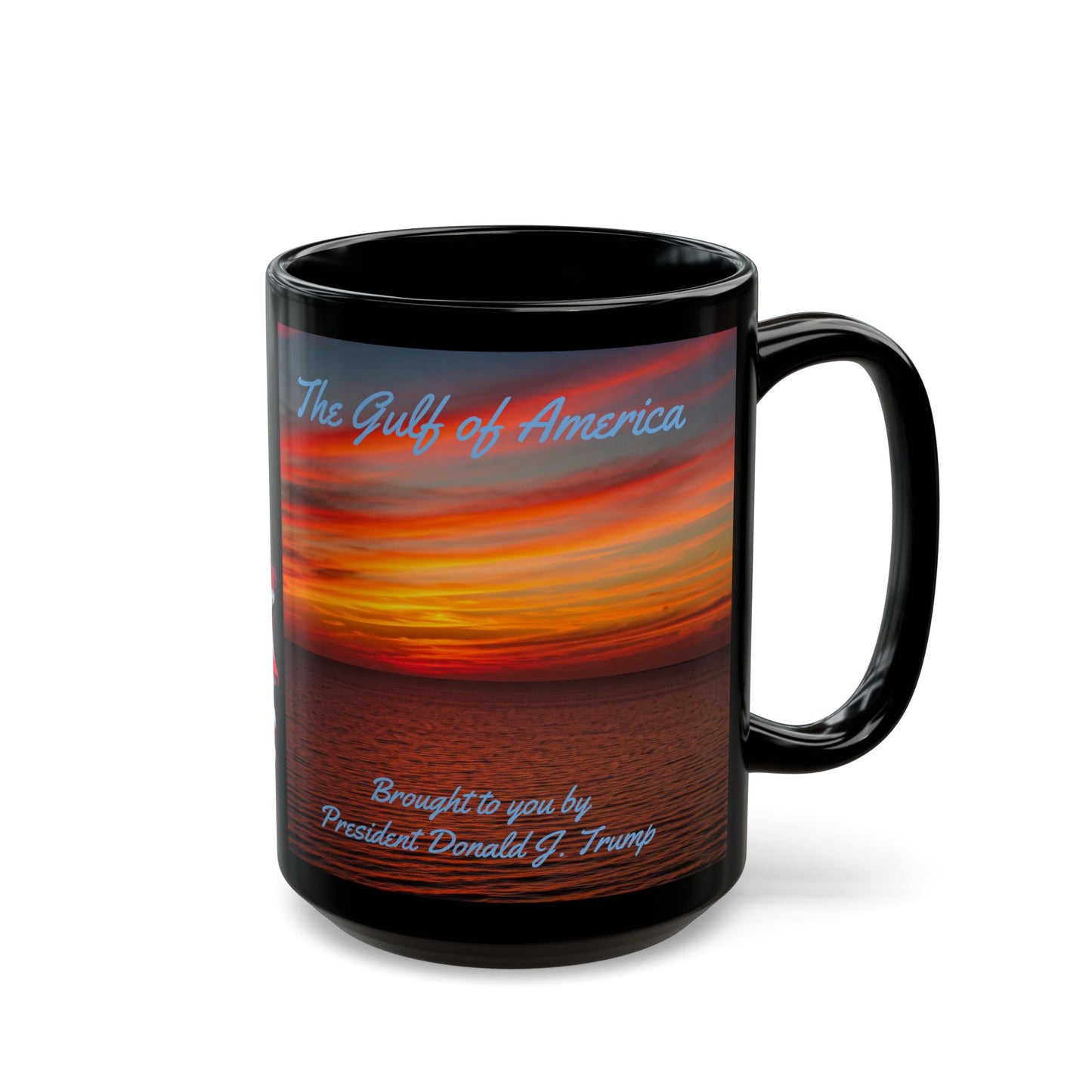 Gulf Of America Black Mug, Keep America Ours (11 oz, 15 oz)