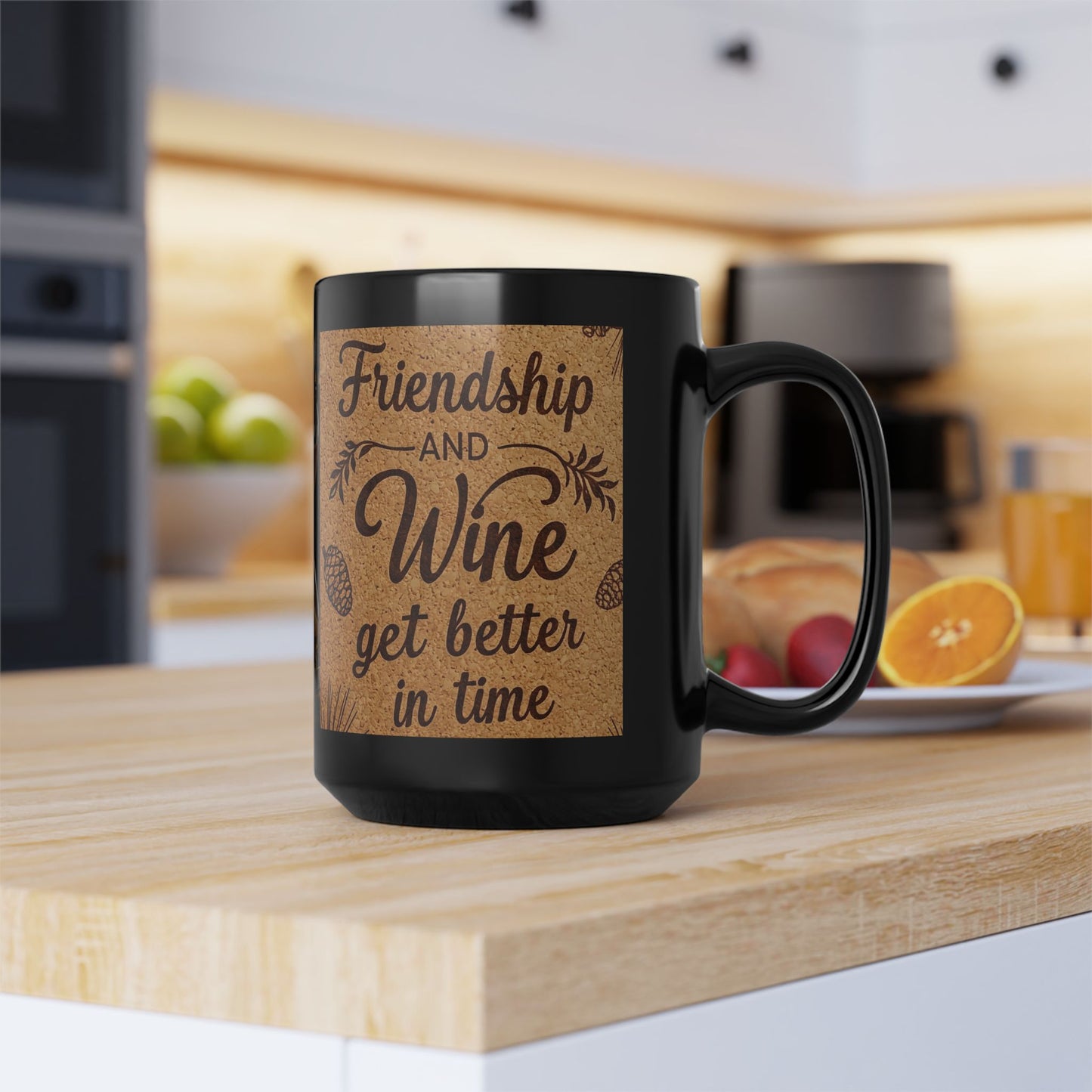Friends and Wine Get Better in Time