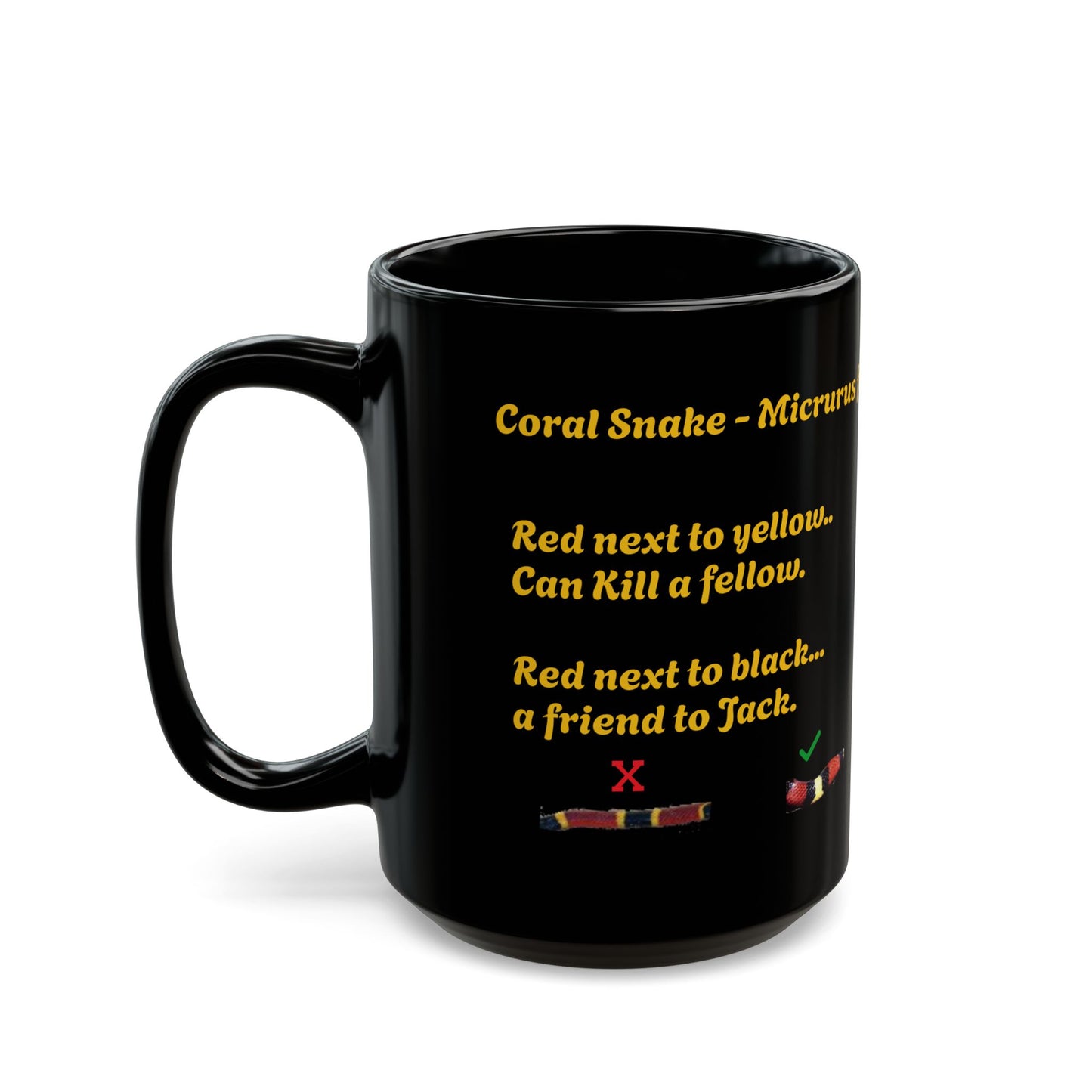 Steampunk Coral Snake Mug