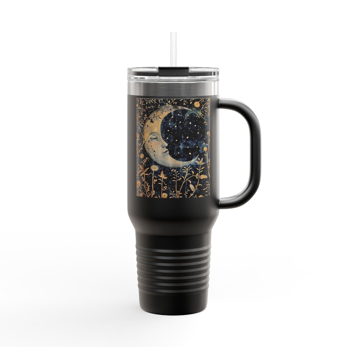 Celestial Moon Insulated Travel Mug, 40oz