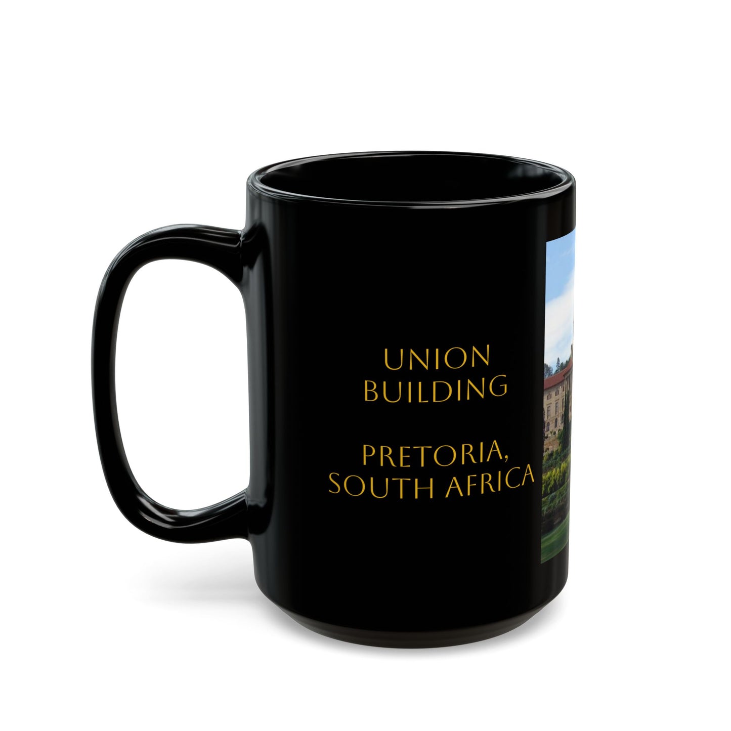 Union Building, South Africa Black Mug (11oz, 15oz)