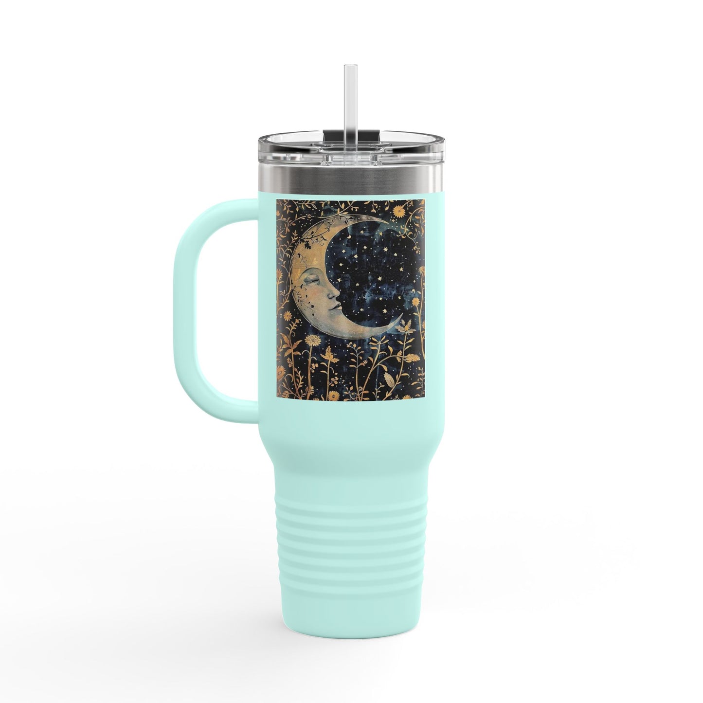 Celestial Moon Insulated Travel Mug, 40oz