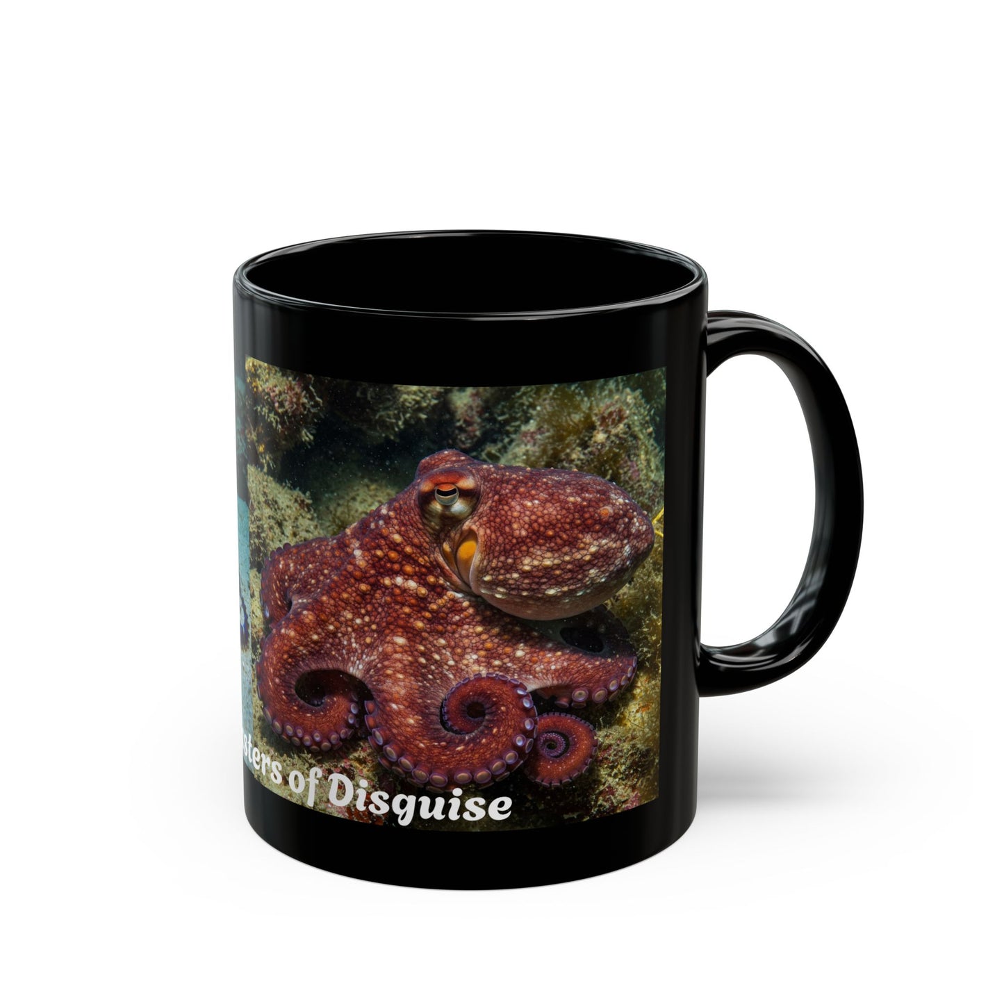 Majestic Octopuses Black Mug (11oz, 15oz)