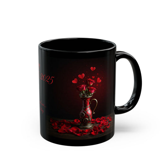 Valentine's Day Reflection Mug, Romantic Quote Coffee Cup, (11oz, 15oz)