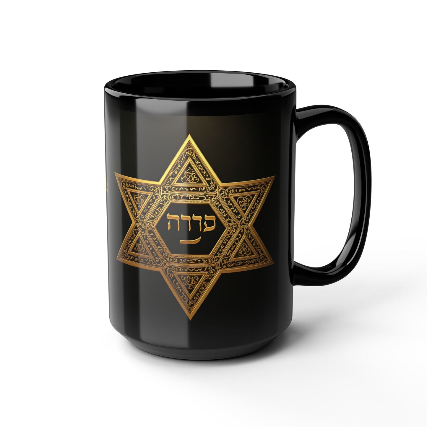 Mug  Star of David with Chai. (11oz, 15oz)