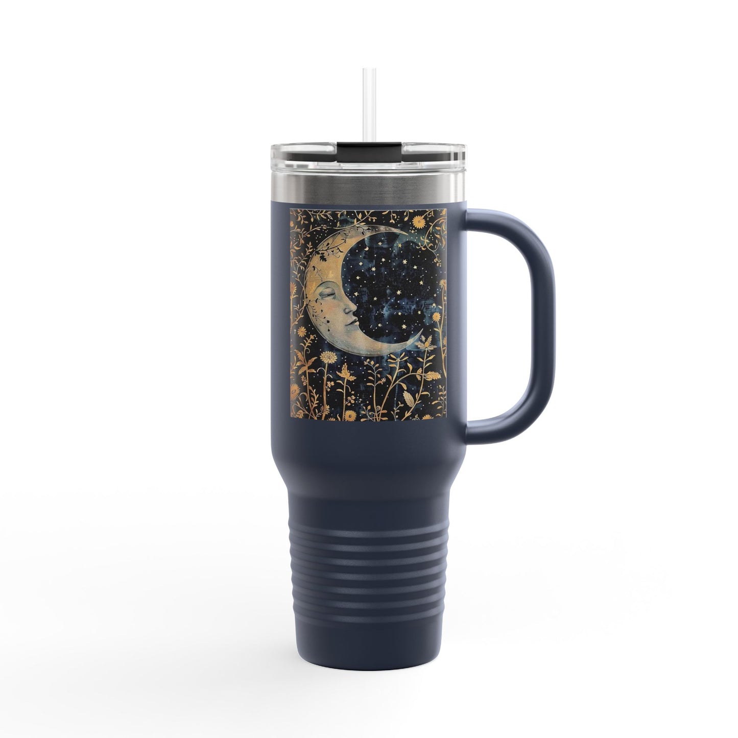 Celestial Moon Insulated Travel Mug, 40oz