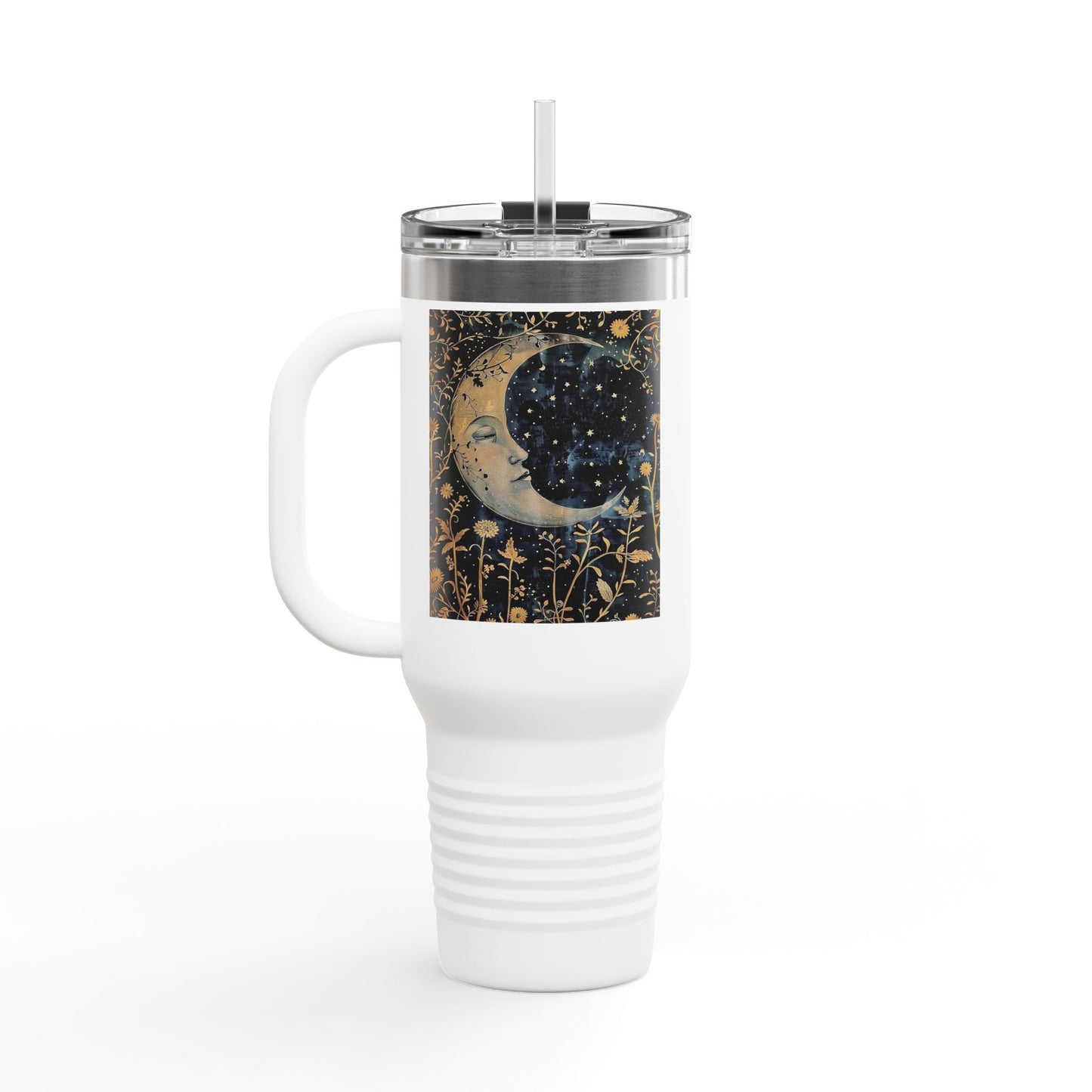 Celestial Moon Insulated Travel Mug, 40oz