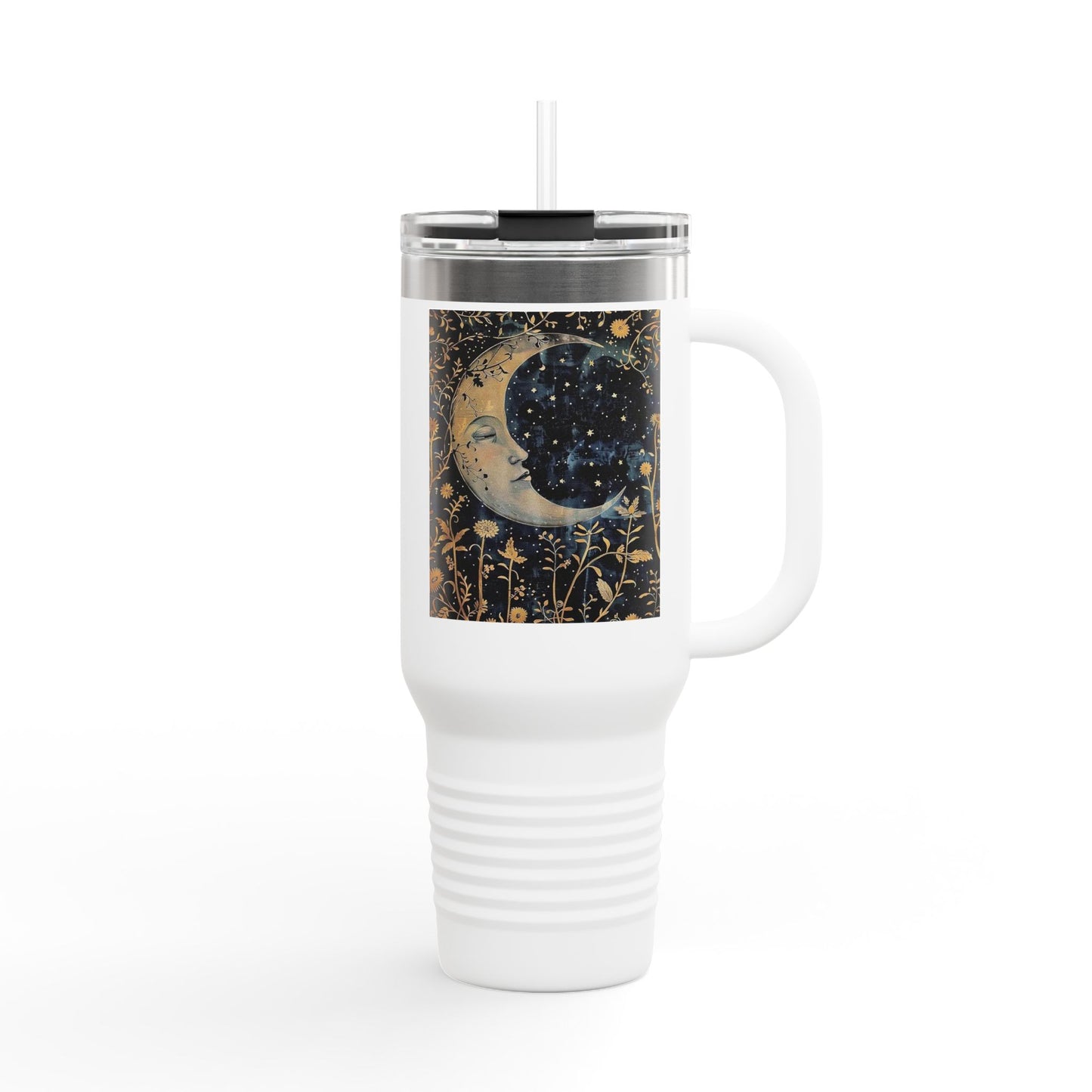 Celestial Moon Insulated Travel Mug, 40oz