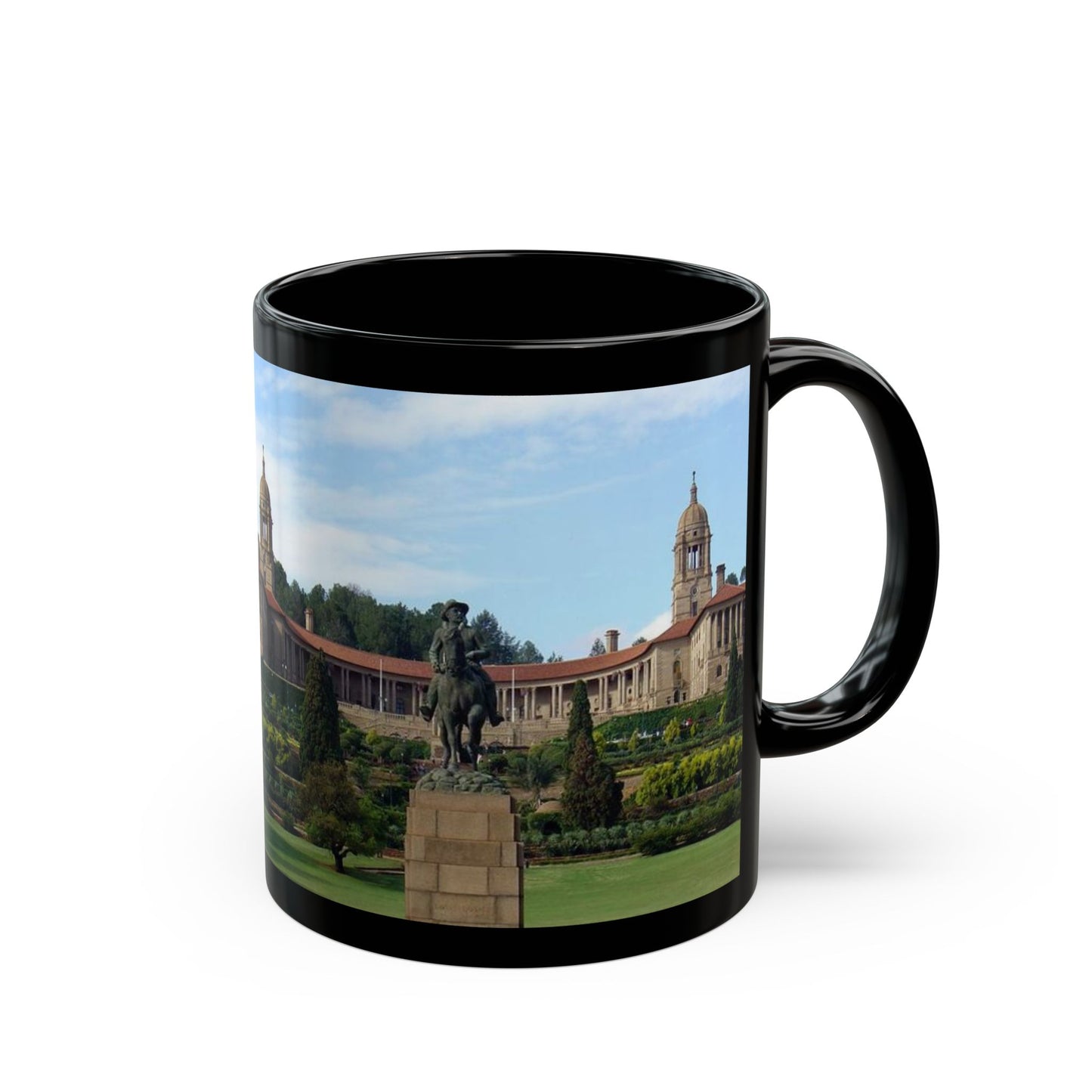 Union Building, South Africa Black Mug (11oz, 15oz)