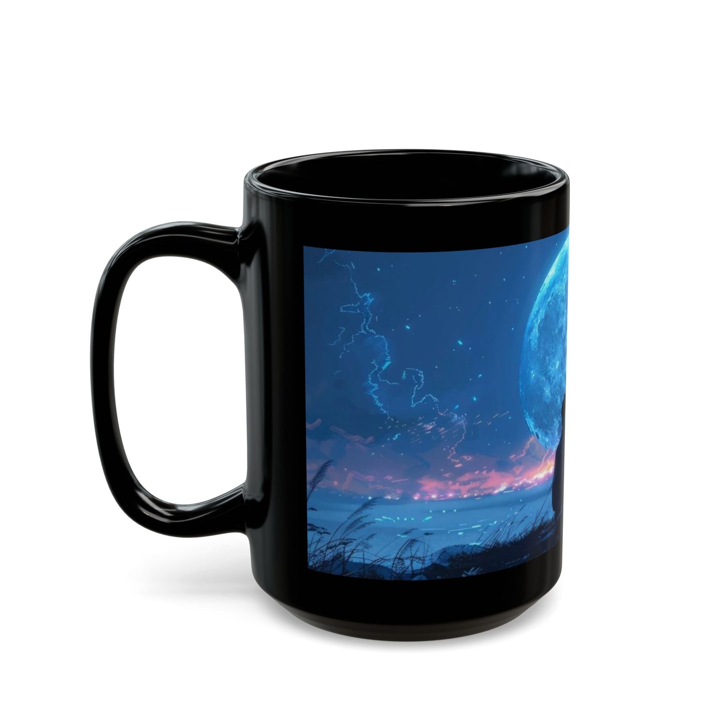 Moonlight romantic scenescape